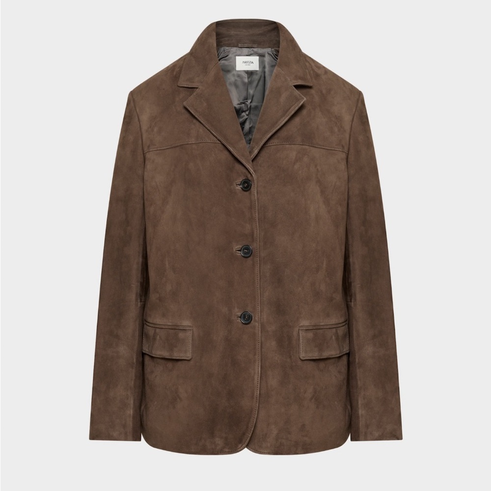 ARITZIA Prima Suede Blazer NWT